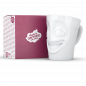 Preview: FiftyEight Henkelbecher Mug Witzig weiss